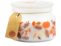 Emocio Üveg 100x79 mm üvegtetővel Autumn leaves illatgyertya