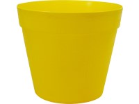 Virágkaspó Loft 220x200 mm sárga