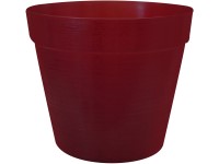 Virágkaspó Loft 220x200 mm piros átlátszó