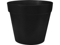 Virágkaspó Loft 260x230 mm fekete