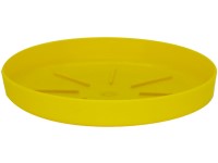 Kaspó tálca Loft 110x16 mm sárga