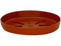 Kaspó tálca Loft 110x16 mm terrakotta