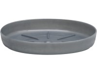 Kaspó tálca Loft 140x22 mm ezüst