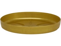 Kaspó tálca Loft 140x22 mm arany