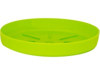 Kaspó tálca Loft 140x22 mm világoszöld