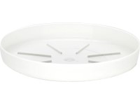 Kaspó tálca Loft 220x28 mm fehér