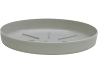 Kaspó tálca Loft 220x28 mm világosszürke