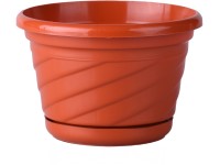 Kaspó tálca Loft 150x105 mm terrakotta