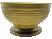 Kvetináč na podstavci 220x130 mm zlatá