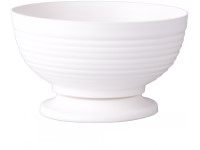 Kvetináč na podstavci 220x130 mm biela