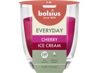 Bolsius Üveg Everyday 70x80mm Duotone Cherry Ice cream, illatgyertya