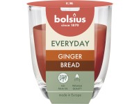 Bolsius Üveg Everyday 70x80mm Duotone Ginger Bread, illatgyertya