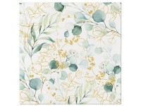 Szalvéta Airlaid 12db Golden Eucalyptus 40x40 cm