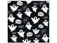 Szalvéták 33 cm – Boo Black
