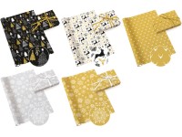 Csomagolópapír Neutral Nordic Christmas 70g/m² 200x70 cm mix