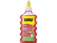 UHU Glitter Glue Red Maxi - třpytkové lepidlo pro dekorace 185 g / 177 ml