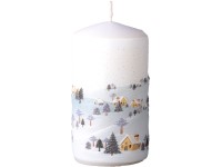 Valec 60x110 mm Winter Wonderland, sviečka