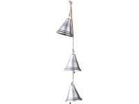 Záves kov 86x86x105mm zvončeky, šedá