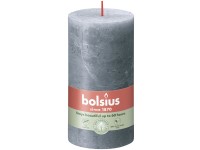 Bolsius Rustic Shine Roller 68×130 mm – Palaszürke (kék)