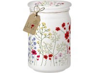 Emocio illatgyertya üvegből 93x142 mm üvegtetővel Flower Lover