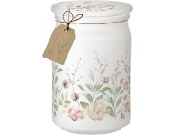 Emocio illatgyertya üvegből 93x142 mm üvegtetővel, Bloom Charm
