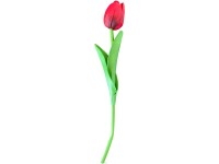 Műtulipán 34 cm – piros díszvirág