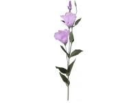 Umelé kvety, plast 780mm eustoma, fialová
