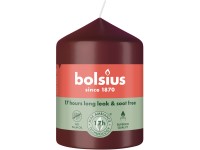 Bolsius Hengergyertya 58x80mm, bársony bordó