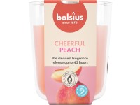Bolsius True Scents illatgyertya 85x97mm, Barack