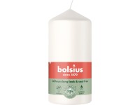 Bolsius Valec 58x120 Cloudy White sviečka, biela