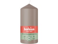 Bolsius Valec 58x120 Light Taupe sviečka, sv. šedá
