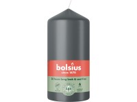 Bolsius Valec 58x120 Stormy Grey sviečka, šedá
