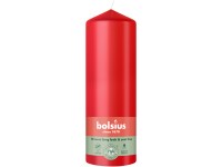 Bolsius Valec 68x200 Delicate Red sviečka, červená