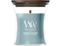 WoodWick Cedarwood & Ocean Moss svíčka malá