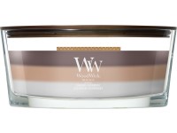 WoodWick Trilogy Radiant Cashmere hajó gyertya