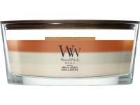 WoodWick Trilogy Vanilla Embers hajó gyertya
