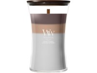 WoodWick Trilogy Radiant Cashmere svíčka velká