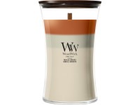 WoodWick Trilogy Vanilla Embers svíčka velká