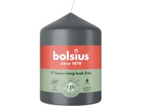 Bolsius Valec 58x80 Stormy Grey sviečka, šedá
