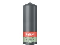 Bolsius Valec 68x200 Stormy Grey sviečka, šedá