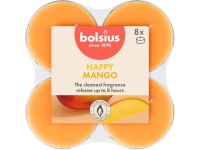 Bolsius Teamécses Maxi 8db True Scents Mango