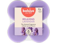 Bolsius Teamécses Maxi 8db True Scents Lavender
