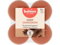 Bolsius Teamécses Maxi 8db True Scents Apple Cinnamon