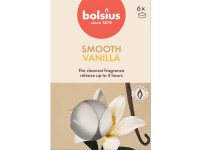 Bolsius Teamécses 6db True Scents Vanilla
