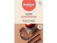 Bolsius Teamécses 6db True Scents Apple Cinnamon