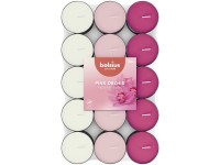 Bolsius Teamécses 30 db Orchidea illatú, háromszínű